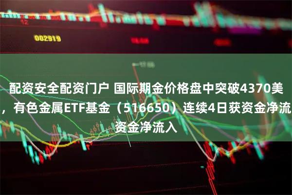 配资安全配资门户 国际期金价格盘中突破4370美元，有色金属ETF基金（516650）连续4日获资金净流入